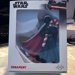 Lenox Star Wars Ornament with Red and Black Accents